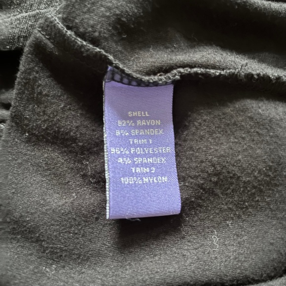 Vivienne Tam Black Short Sleeved Stretchy Mesh Sheath Dress, Size Medium - Picture 3 of 5